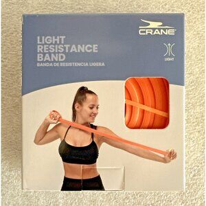 Crane Fitness Band Light Resistance Orange Exercise Work Out Improve Strength